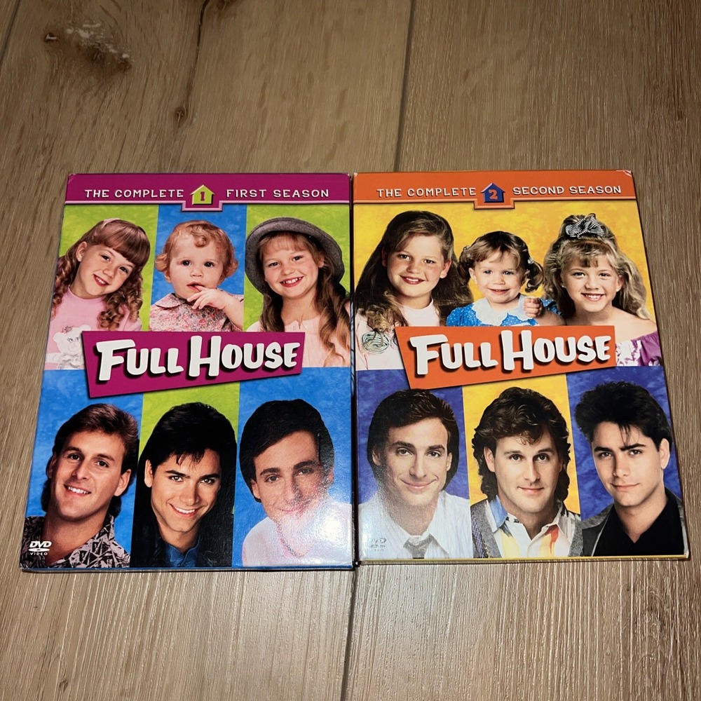 Full‎ House - The Complete First And Second Season 1 & 2 (DVD, 2005, 4-Disc Set)